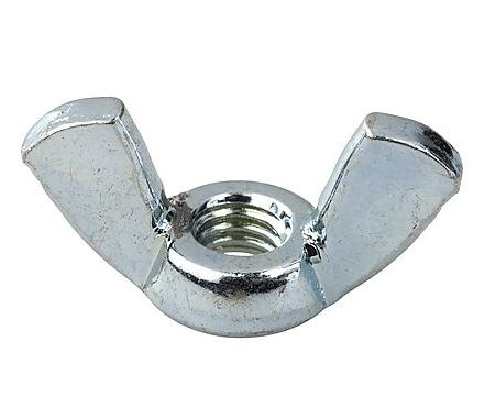 WING NUT UNC 1/4 ZP 